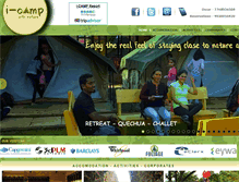 Tablet Screenshot of icampresort.com